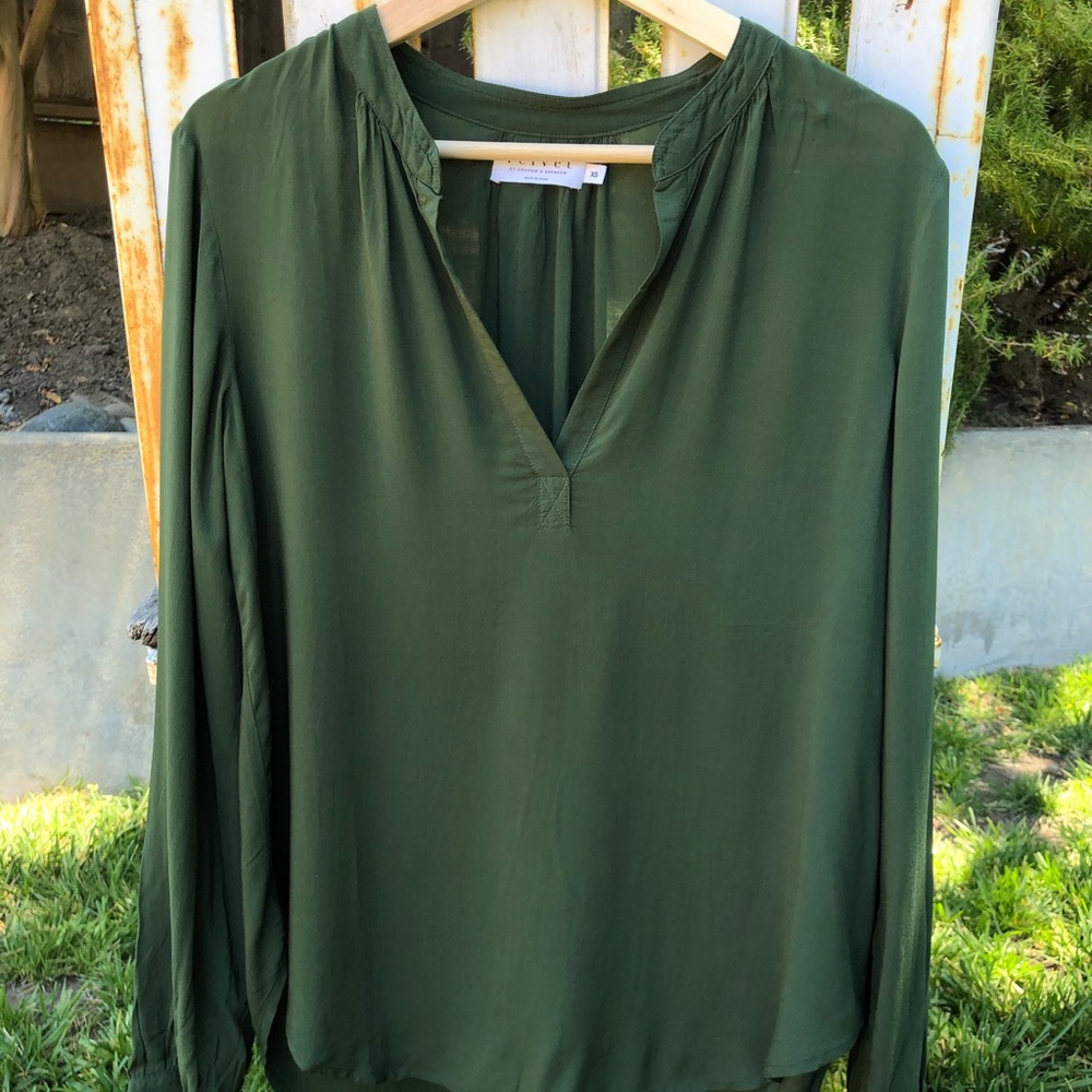 Velvet Blouse XS